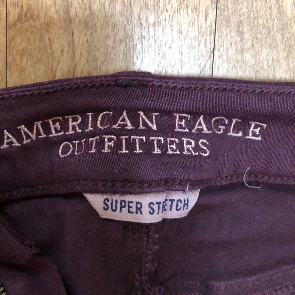 2 pair AE shorts super stretch hi-rise shortie - Picture 3 of 6